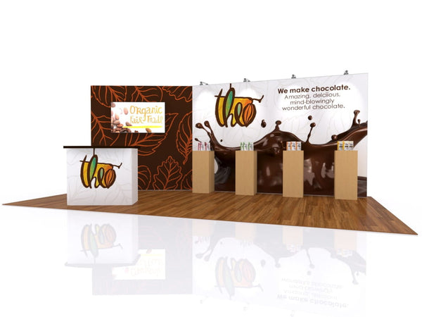 10 x 20 Modular Inline Exhibit Kit 04