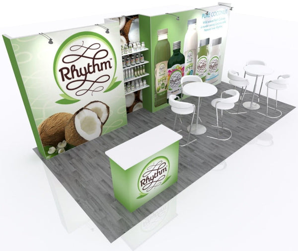 10 x 20 Modular Inline Exhibit Kit 06