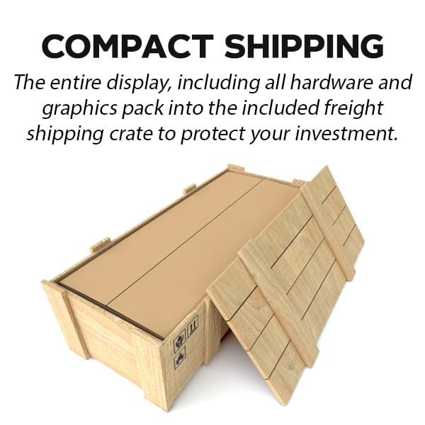 10 x 20 Modular Inline Exhibit Kit 06