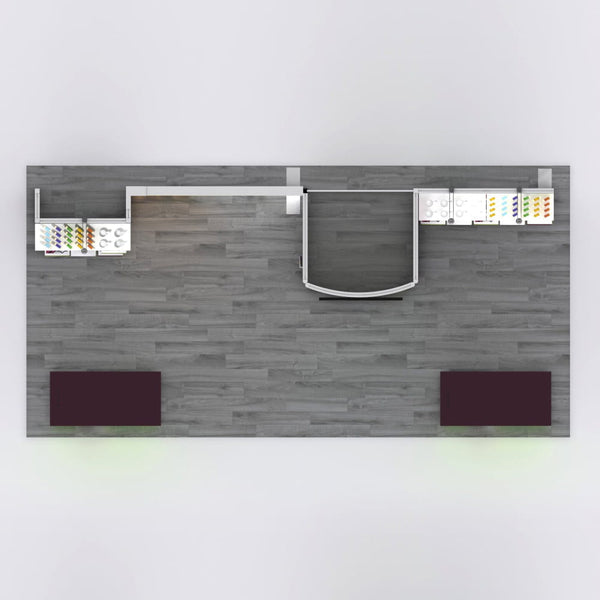 10 x 20 Modular Inline Exhibit Kit 07