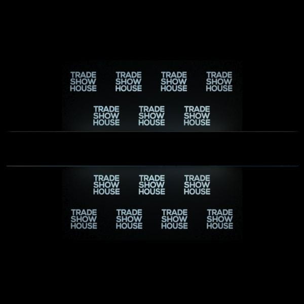 10ft Backlit SEG Light Box Display - Double Sided Backlit Displays