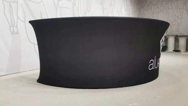 10ft Curved Tension Fabric Counter - Counters