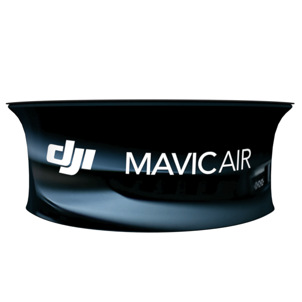 10ft Curved Tension Fabric Counter - Tension Fabric Counters