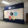 10ft Straight Pop Up Fabric Display - Displays
