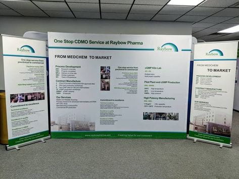 10ft Straight Pop Up Fabric Display - Displays