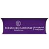 Purple Berkshire Hathaway HomeServices and KoenigRubloff Realty Group banner on 10ft straight tension fabric counter