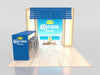 10x10 Eco-Modular Backlit Exhibit Kit 34 - Eco-Smart Exhibits