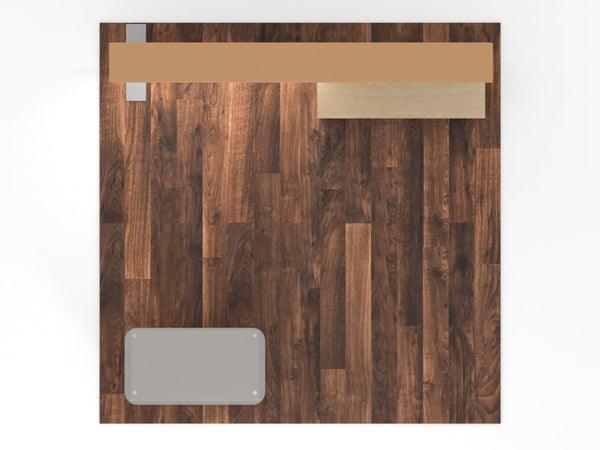 10x10 Eco-Modular Backlit TV Exhibit Kit 18 - Eco-Smart Exhibits