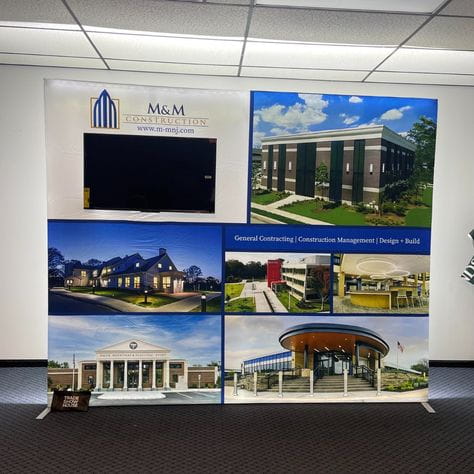 10x10 Frameless SEG Lightbox TV Display Kit 03