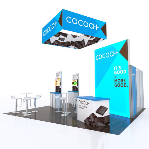 20 x 20 Modular Exhibit Kit 01