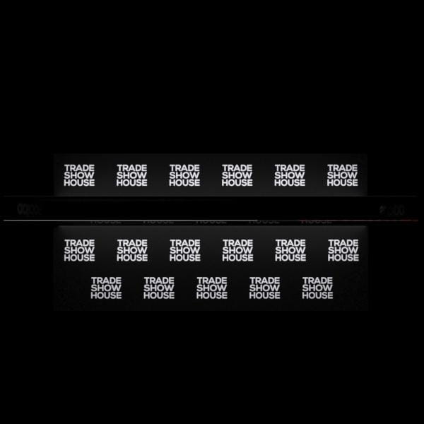 20ft Backlit SEG Light Box Wall with Trade Show House Grid