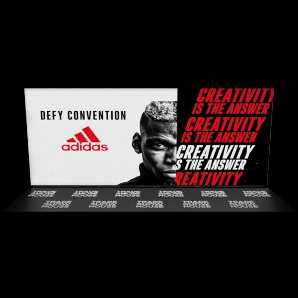 Adidas creativity is the answer backlit SEG light box display