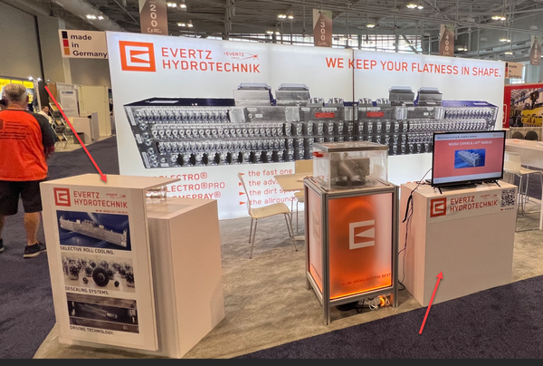 20ft Frameless SEG Lightbox Display