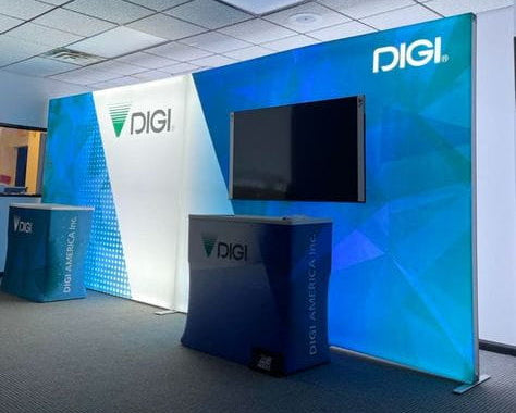 20ft Frameless SEG Lightbox Display