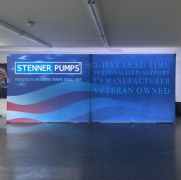 20ft Frameless SEG Lightbox Display