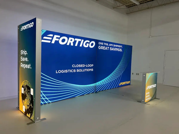 20ft Frameless SEG Lightbox Display