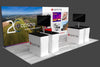 Our 20ft Frameless SEG Lightbox Display features two 10ft Frameless Displays paired side by for a seamless 20ft light