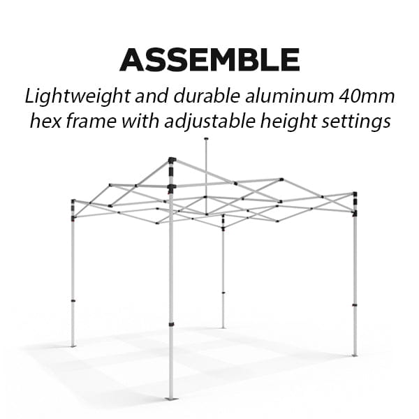 20ft Pop Up Tent with Backwall - Pop Up Tents