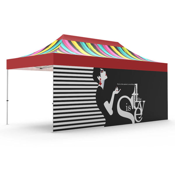 20ft Pop Up Tent with Backwall - Pop Up Tents