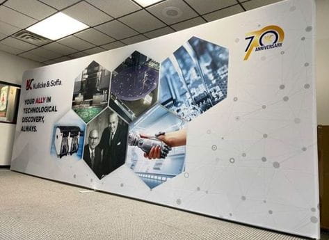 20ft Straight Tension Fabric Display - Displays