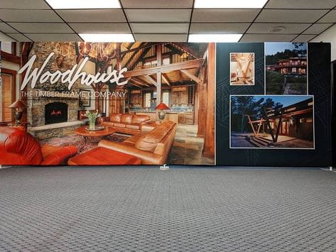 20ft Straight Tension Fabric Display - Displays