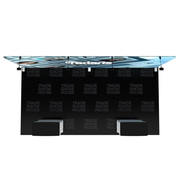20ft Straight Tension Fabric Display Kit - Tension Fabric Displays