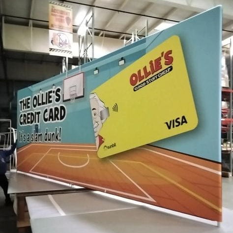 20ft Straight Tension Fabric Display Kit - Displays