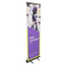 24 inch Classic Retractable Banner Stand - Soft Nylon Carry Bag / Black No LED Light Stands