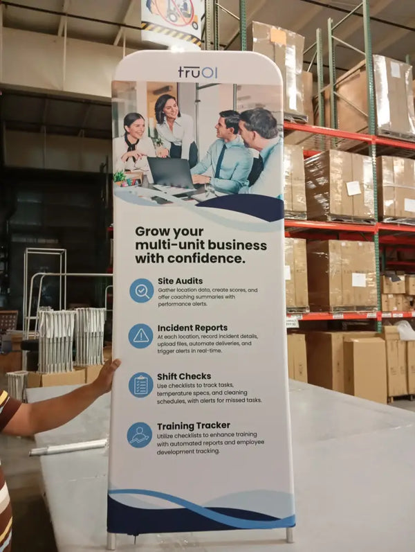 2ft Tension Fabric Banner Stand - Stands