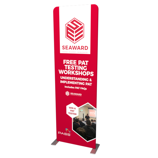 3.5ft x 11ft Tension Fabric Modular Display - Tension Fabric Modular Display Panels