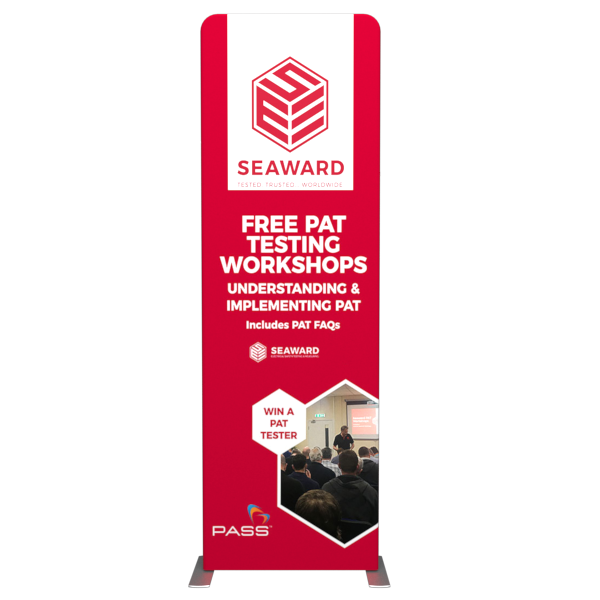 3.5ft x 11ft Tension Fabric Modular Display - Tension Fabric Modular Display Panels