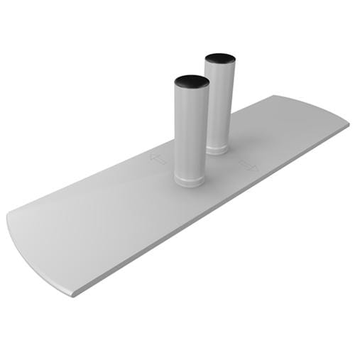 32mm/32mm Double Overlapping Left Foot - Exhibit Hardware