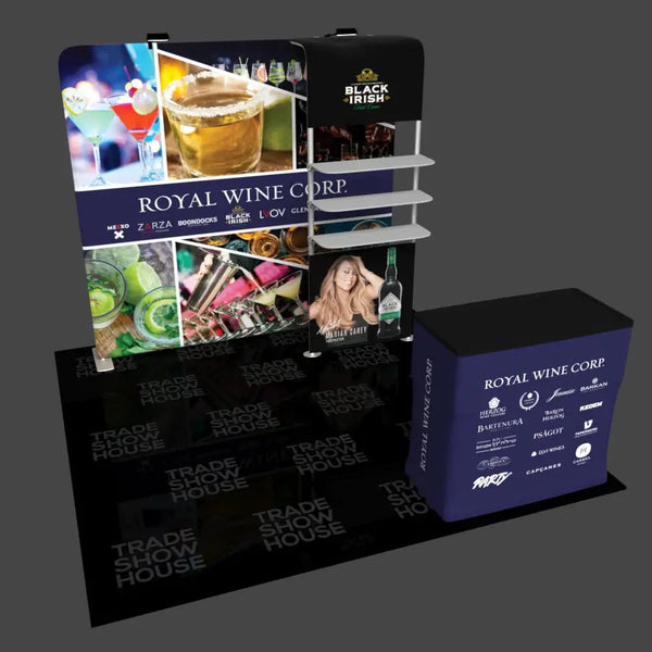 36 Partial Waterfall Shelving Display - Product Shelving Displays