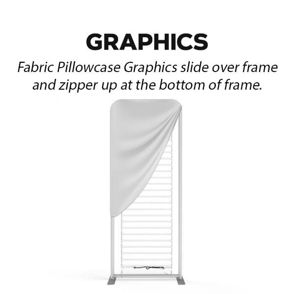 3ft Backlit Tension Fabric Display - Backlit Displays