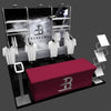 3ft Merchandise Shelving Display Stand Product Displays