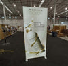 Our 3ft Frameless SEG Lightbox Display is one of the easiest and brightest lightbox displays on exhibit market