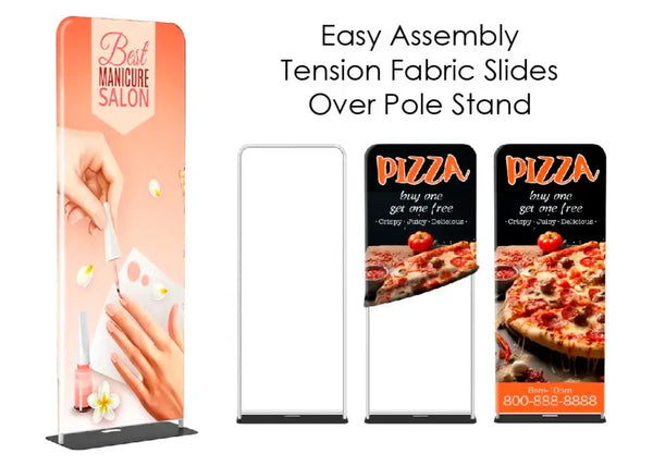 3ft Tension Fabric Banner Stand - Stands