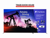 Our 4.5ft Frameless SEG Lightbox Display is one of the easiest and brightest lightbox displays on exhibit market