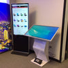 Stand out at your next trade show or expo with the 43 4K Digital Interactive Touchscreen Table Display Kiosk. Designed
