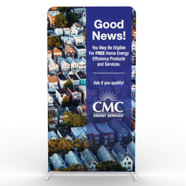 4ft Tension Fabric Banner Stand - Tension Fabric Banner Stands