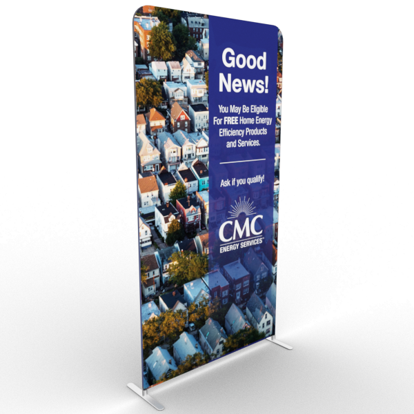 4ft Tension Fabric Banner Stand - Tension Fabric Banner Stands