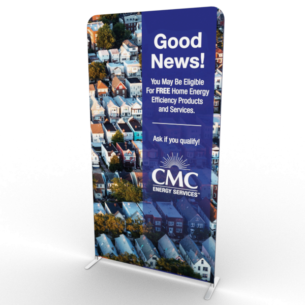 4ft Tension Fabric Banner Stand - Tension Fabric Banner Stands