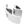 50mm/50mm Aluminum Butterfly Clamp: White U-Shaped Bracket