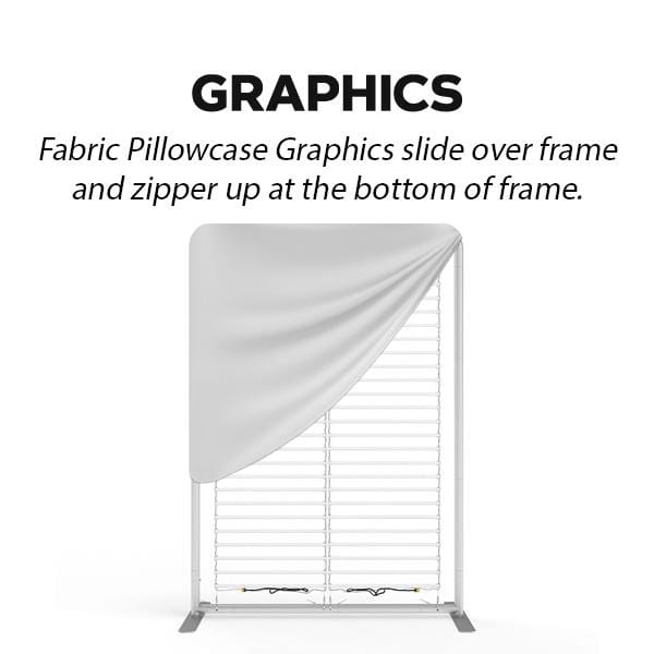 5ft Backlit Tension Fabric Display - Backlit Displays
