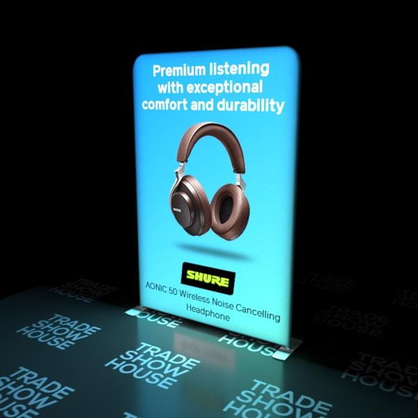 5ft Backlit Tension Fabric Display - Backlit Displays