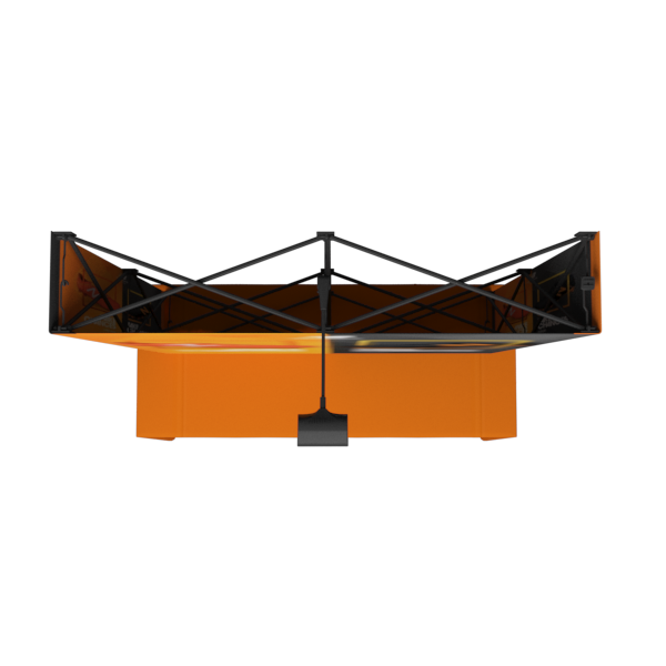 5ft x 5ft Tabletop Pop Up Fabric Display Kit - Fabric Pop Up Displays