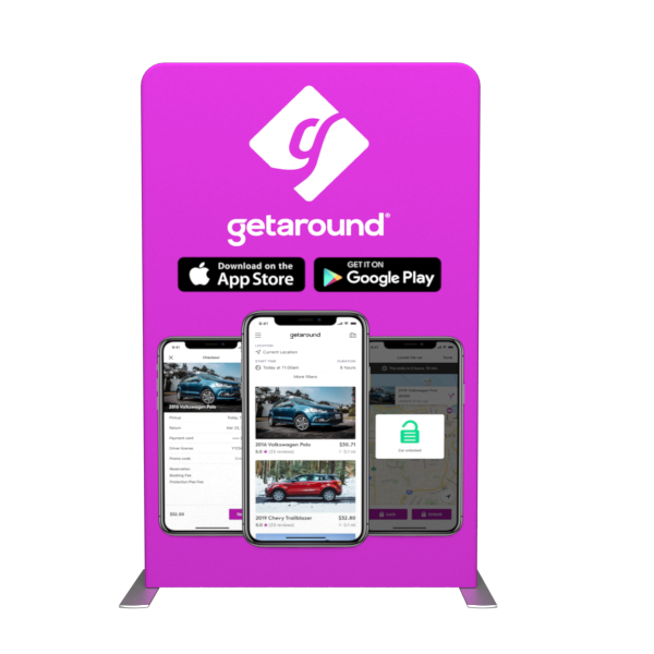 5ft x 7.5ft Tension Fabric Modular Display - Tension Fabric Modular Display Panels