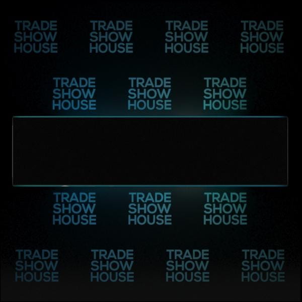 6.5ft Backlit SEG Light Box Counter