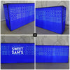 6.5ft Backlit SEG Light Box Counter