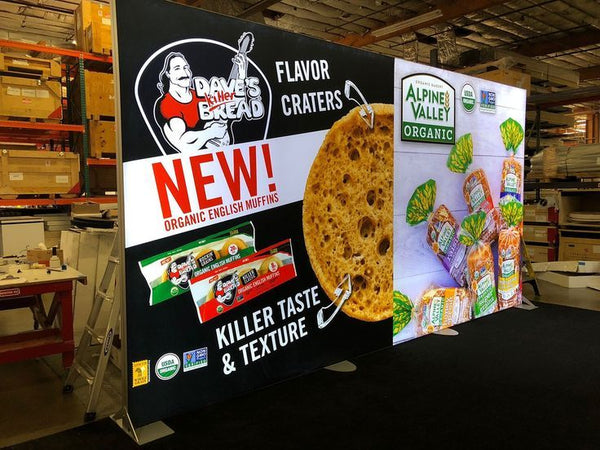 20ft Frameless SEG Lightbox Display